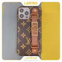 کاور Louis Vuitton مدل Lockit  ایفون 13 پرو رنگ Brown